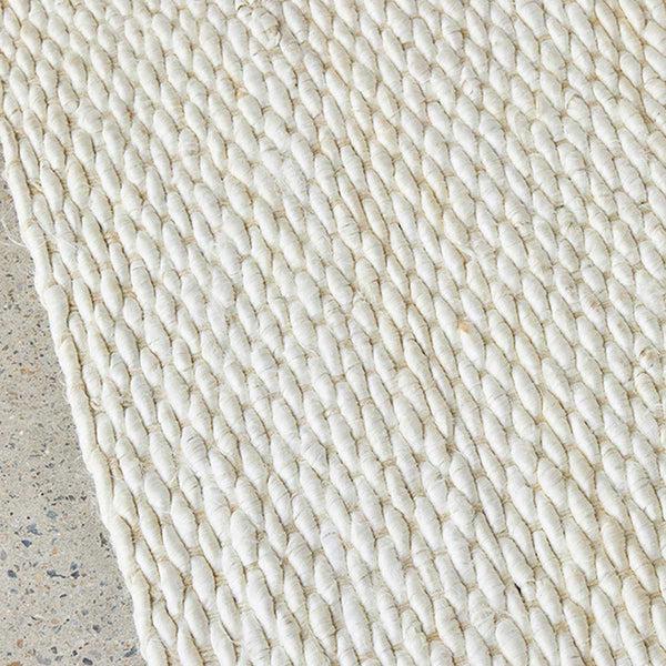 Life Interiors Hive Rug (White)