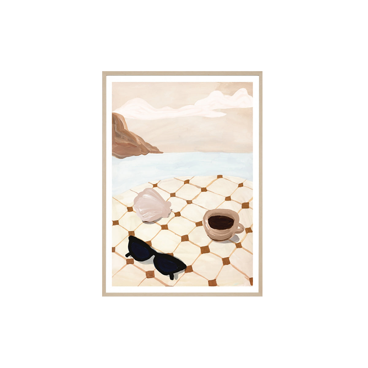 life interiors Holiday Study 1 Framed Print