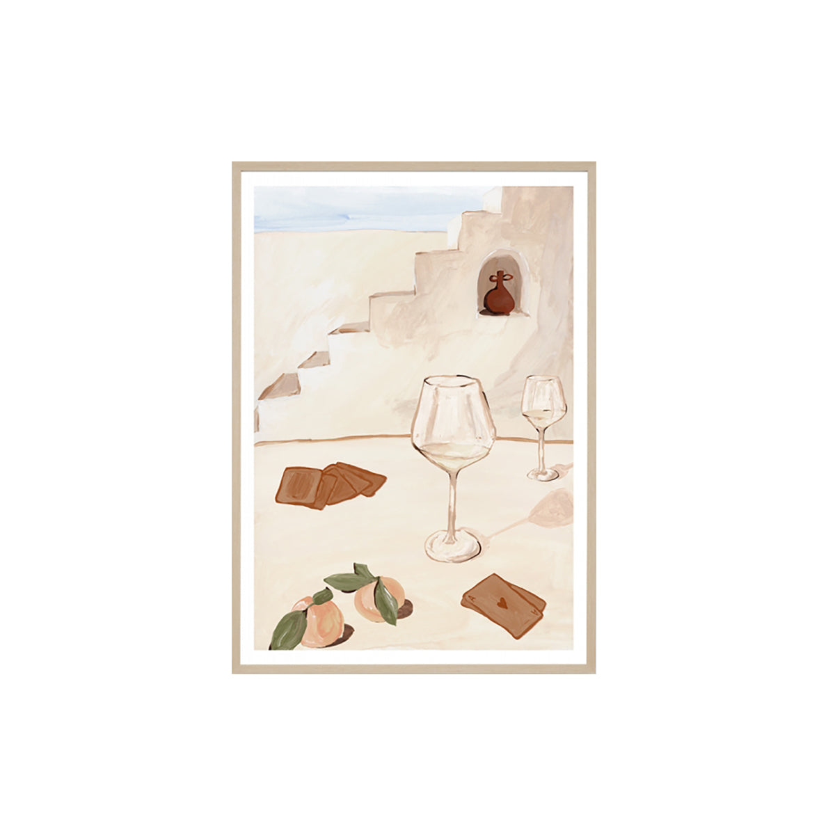 life interiors Holiday Study 2 Framed Print