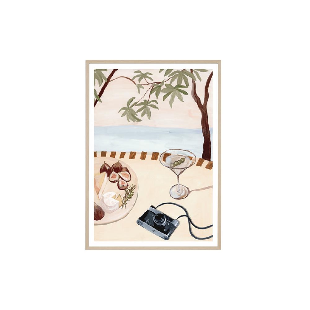 life interiors Holiday Study 3 Framed Print