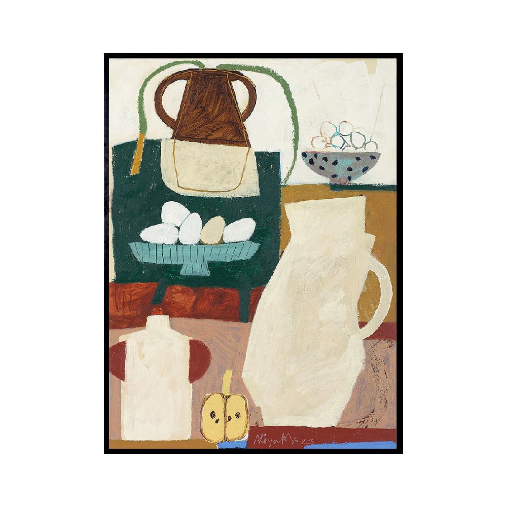 life interiors In the Kitchen at My Grandma Print