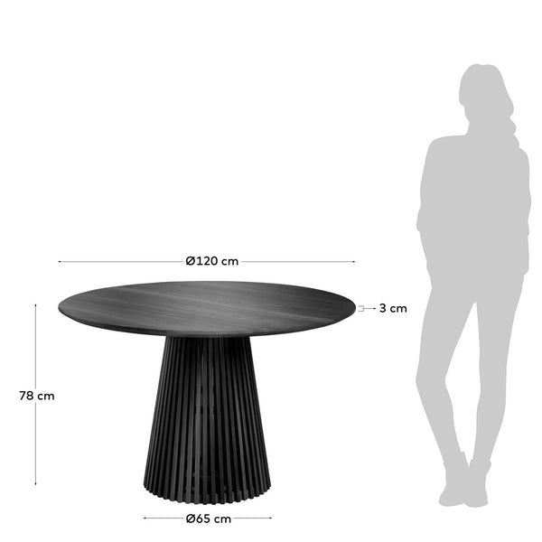 Life Interiors Jeanette Round Dining Table
