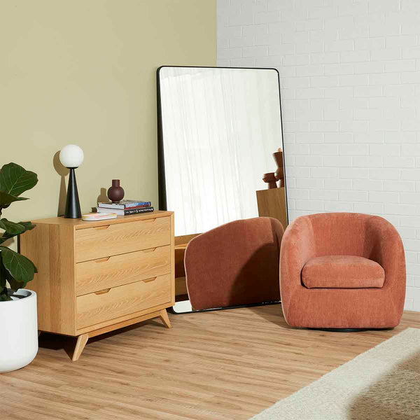 Life Interiors Jude Wide Chest Of 3 Drawers