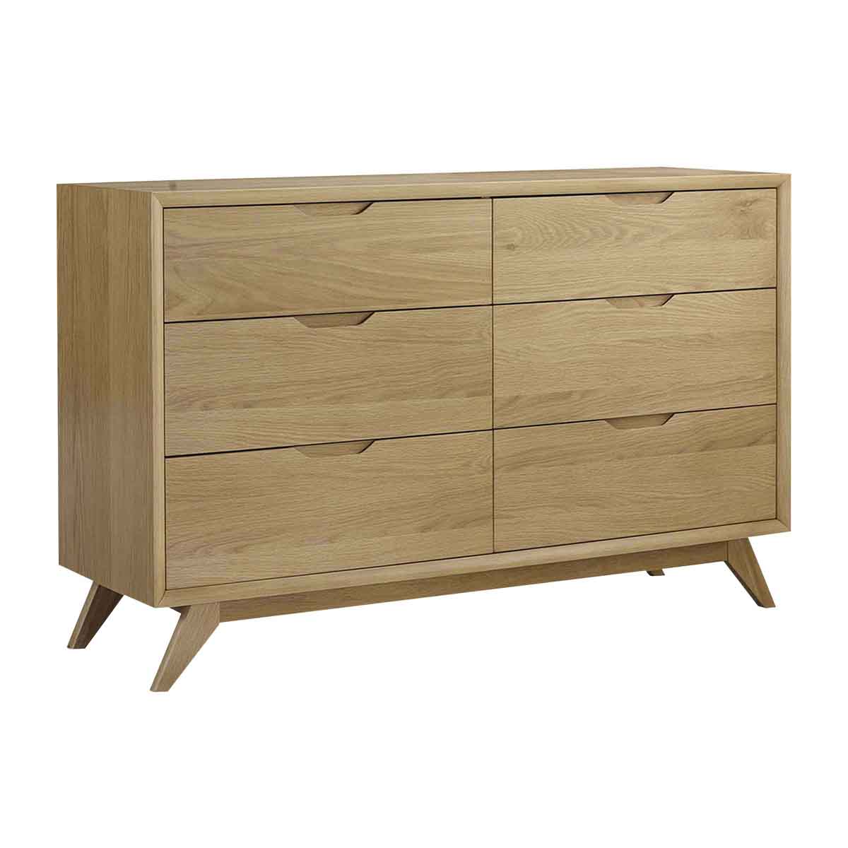 life interiors Jude Wide Chest Of 6 Drawers