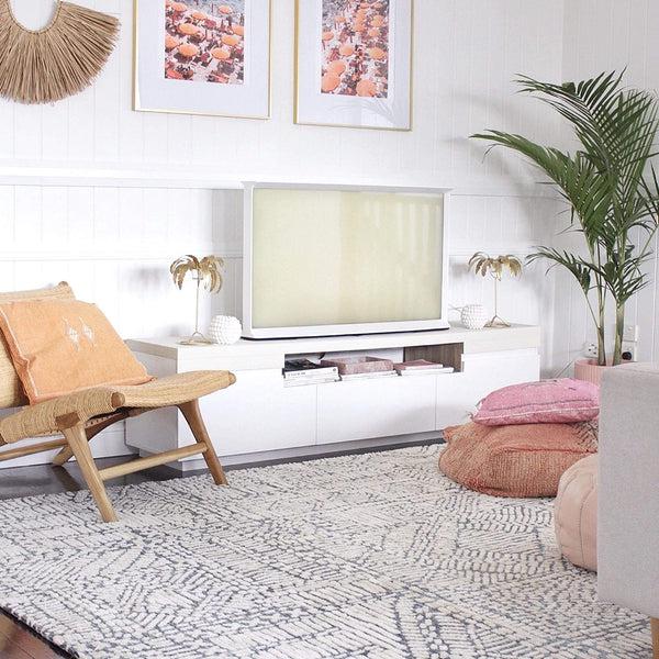 Life Interiors Karmen Geometric Patterned Rug