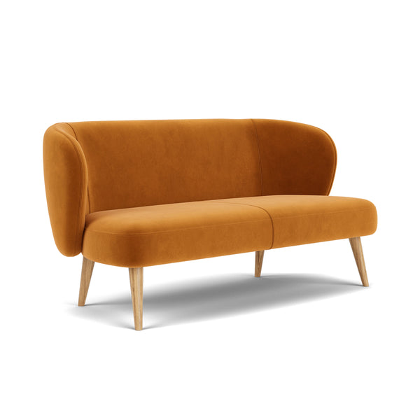 Life Interiors Kathleen Velvet 2 Seater Sofa