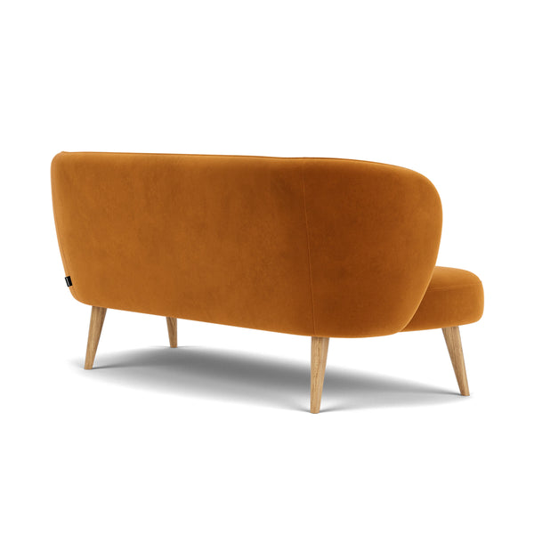 Life Interiors Kathleen Velvet 2 Seater Sofa