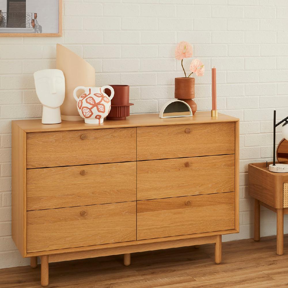 life interiors Koto Chest of 6 Drawers