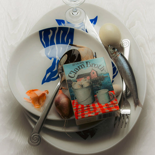 Life Interiors Le Merou Serving Platter (Blue)