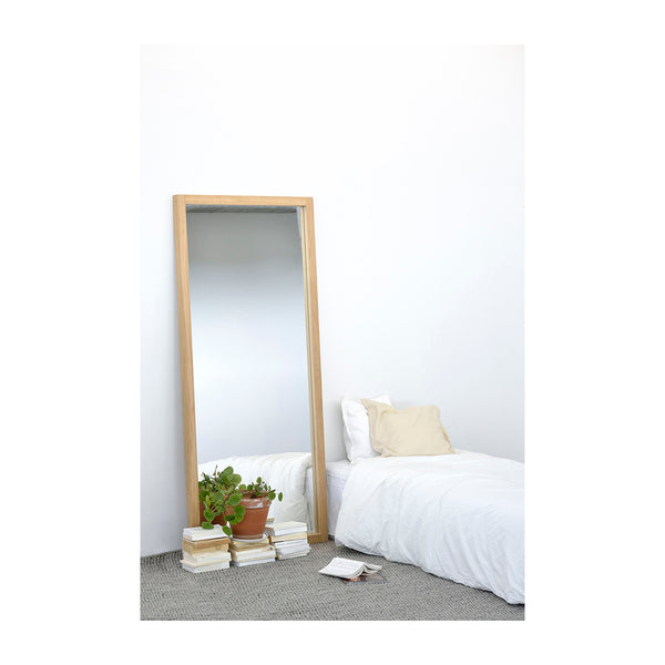 Life Interiors Light Frame Floor Mirror