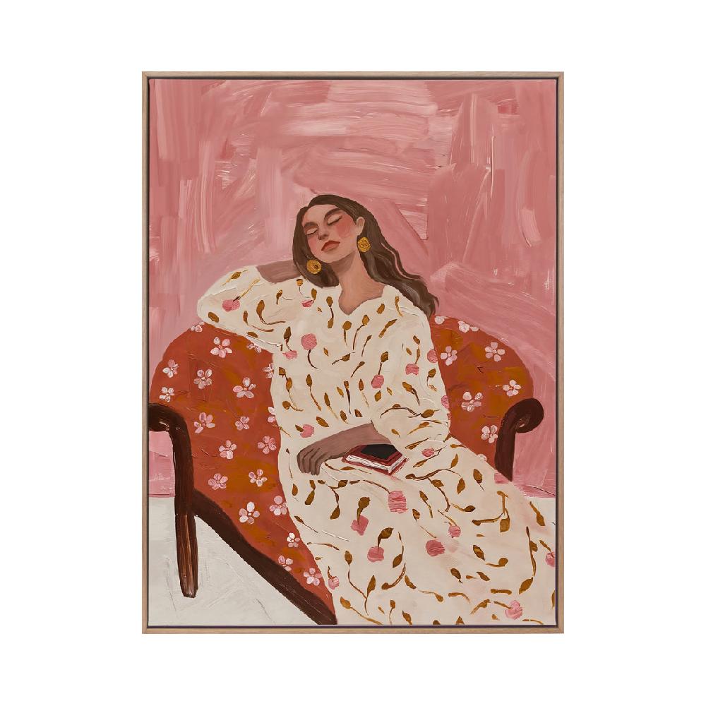 life interiors Lili Portrait Art Print