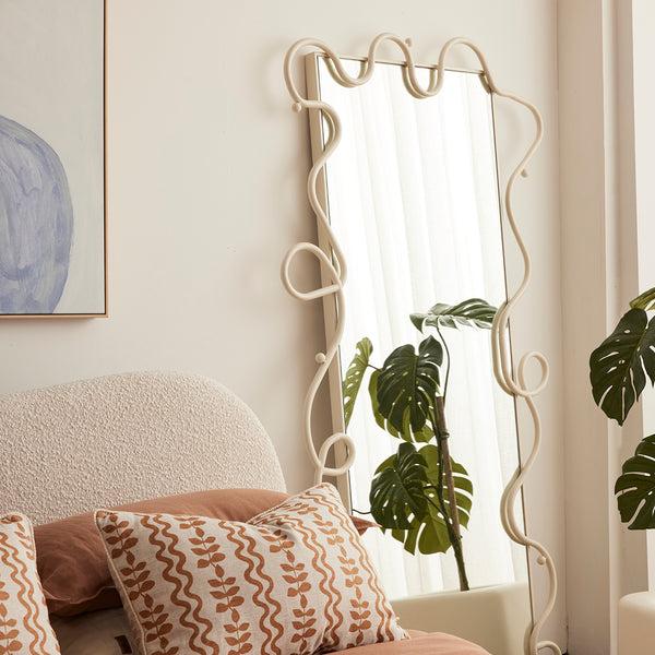 Life Interiors Linea Floor Mirror