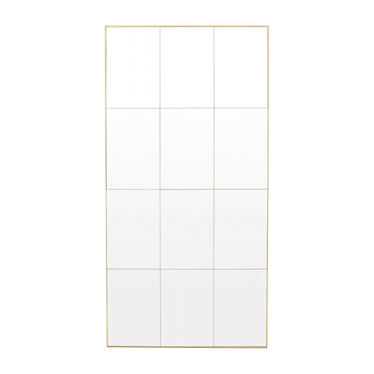life interiors Loft Leaner Mirror (Brass)