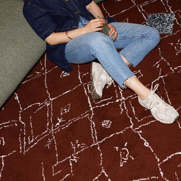 Life Interiors Logic Cotton Feel Washable Rug