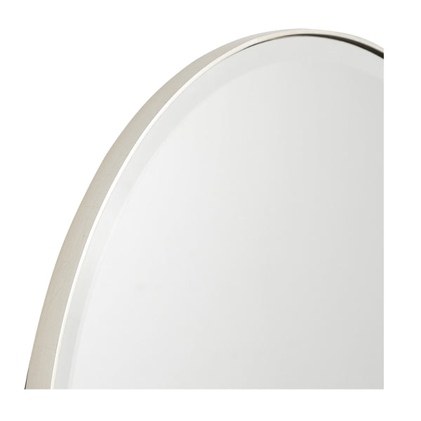 Life Interiors Lolita Round Mirror (Silver)