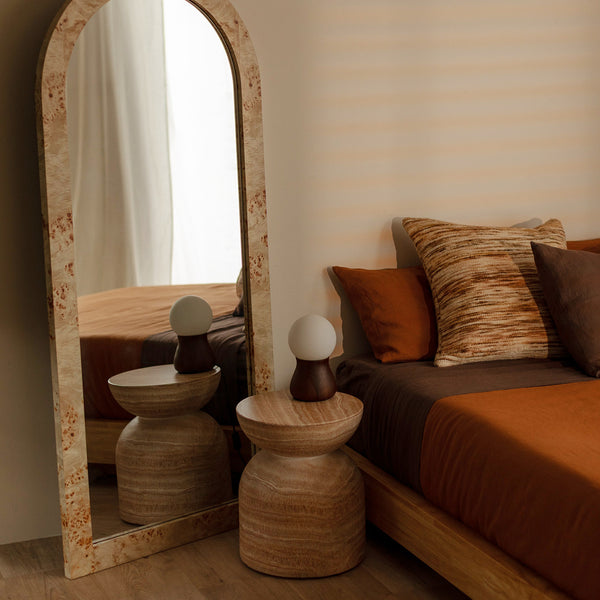 Life Interiors Lucia Arch Floor Mirror