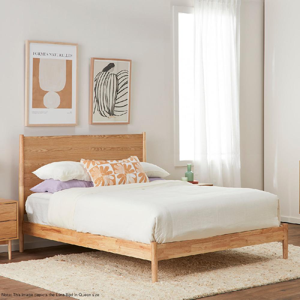 life interiors Luna Timber Double Bed