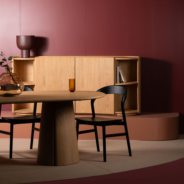 Life Interiors Malakai Round Dining Table