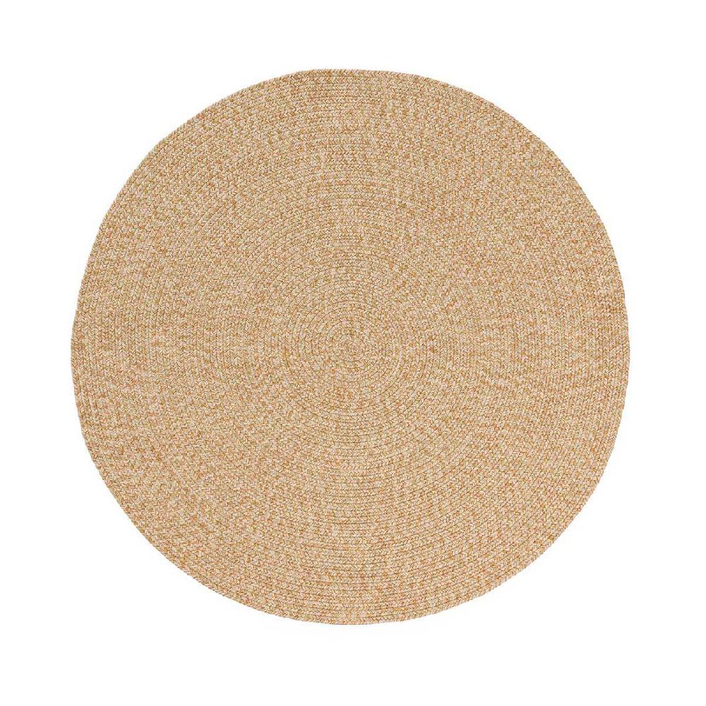 life interiors Malia Braided Flatweave Round Rug