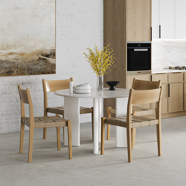 Life Interiors Mara Round Dining Table