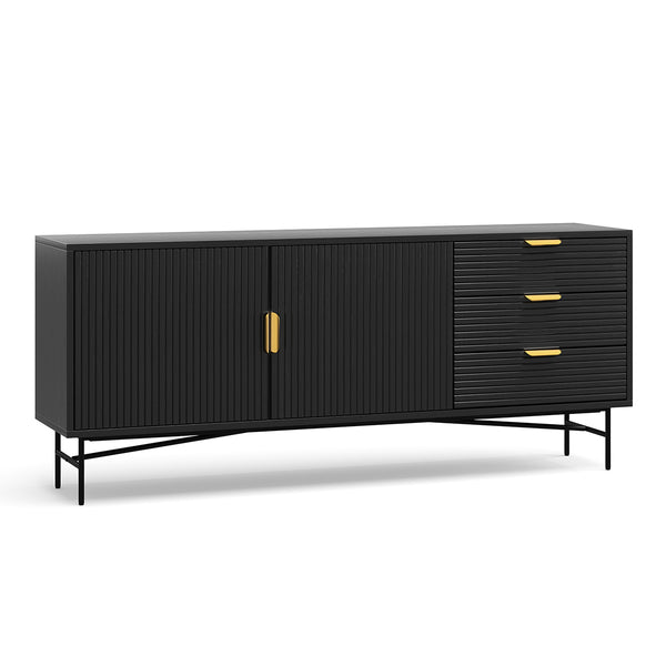 Life Interiors Marco Modern Ripple Sideboard