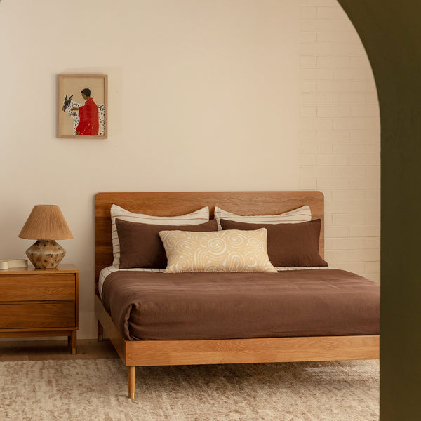 Life Interiors Marlo King Bed (Oak)