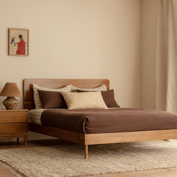 Life Interiors Marlo Queen Bed (Oak)