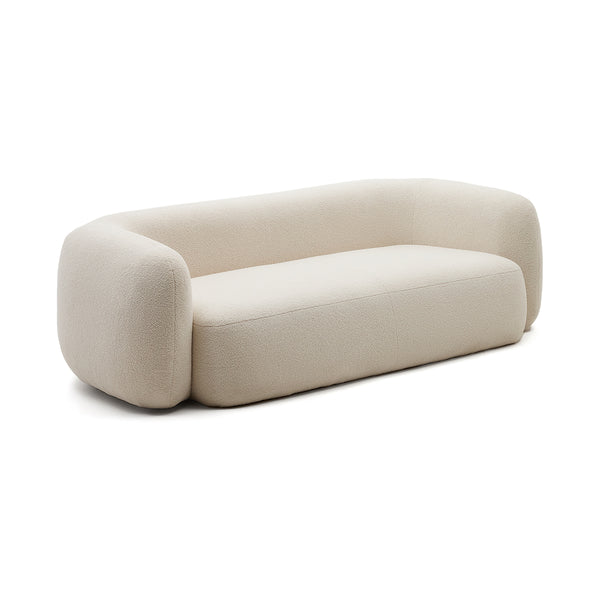 Life Interiors Martina Boucle 3 Seater Sofa