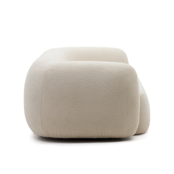 Life Interiors Martina Boucle 3 Seater Sofa