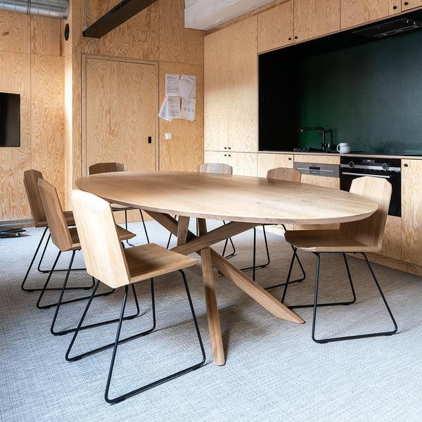 Life Interiors Mikado Oval Dining Table