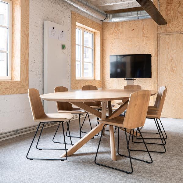 Life Interiors Mikado Oval Dining Table