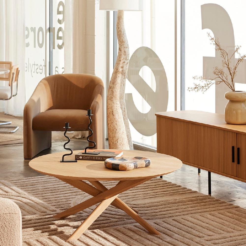 life interiors Mikado Round Coffee Table