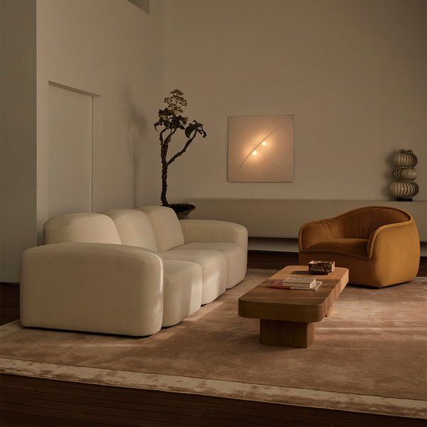 Life Interiors Muse 3 Seat Sofa