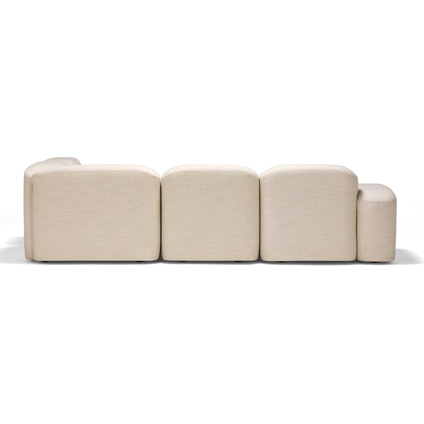 Life Interiors Muse 4 Piece Modular Sofa