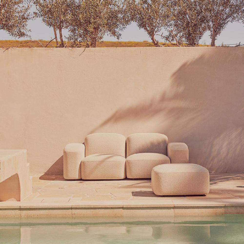 life interiors Muse Outdoor Modular 2 Seat Sofa