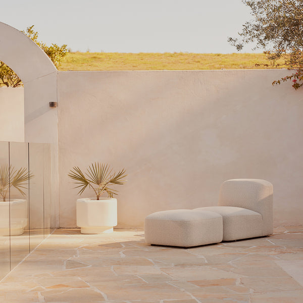 Life Interiors Muse Outdoor Modular Piece (Ottoman)