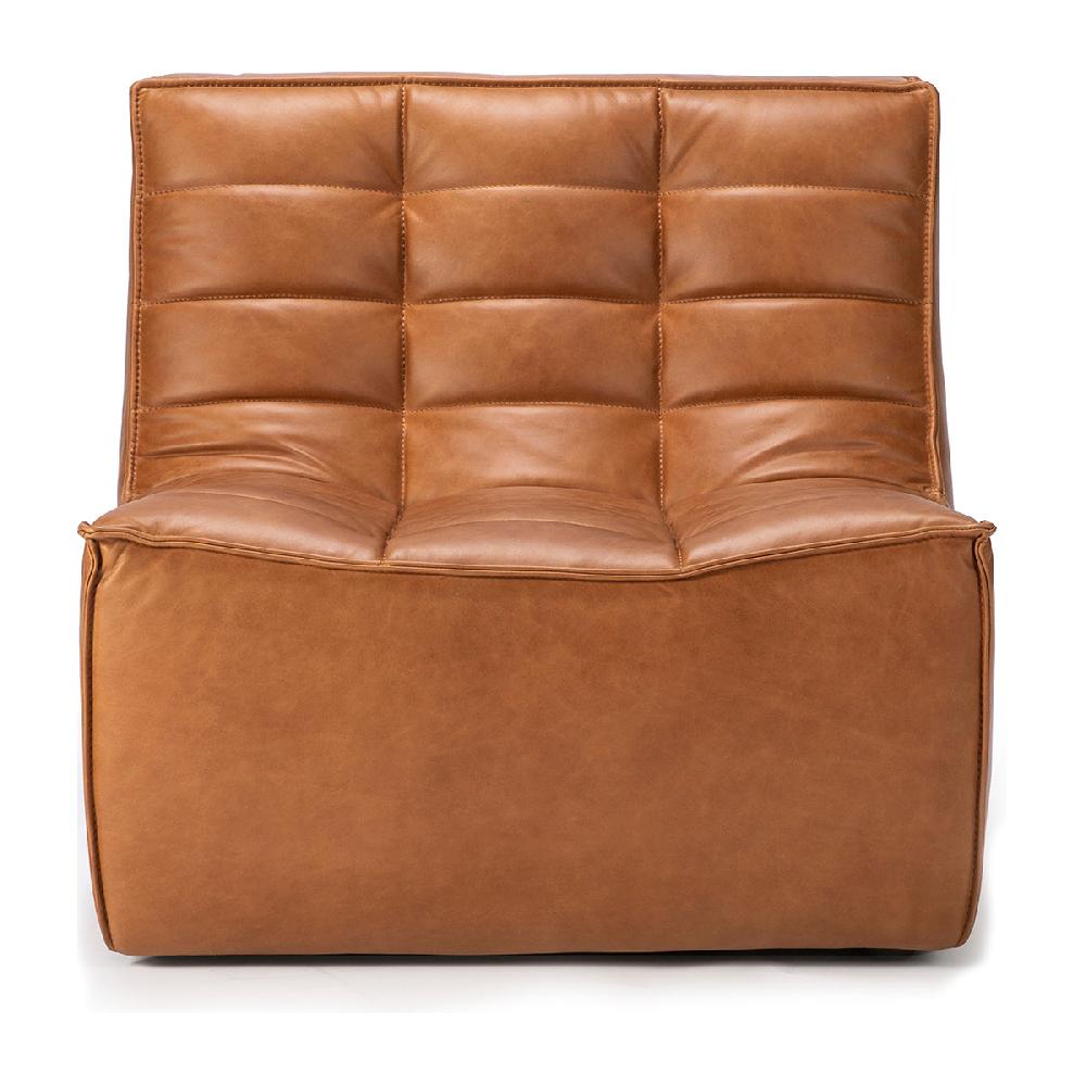life interiors N701 1 Seater Leather Sofa