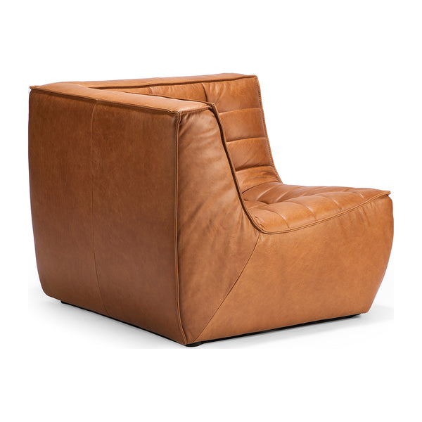 Life Interiors N701 Corner Seater Leather Sofa
