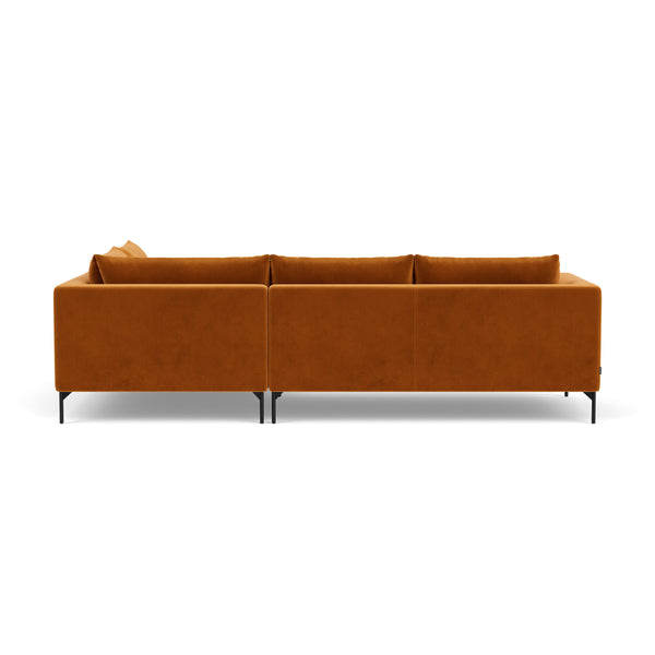 Life Interiors NOA Velvet Right Corner Sofa