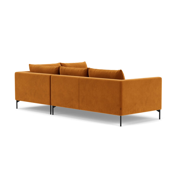 Life Interiors NOA Velvet Right Corner Sofa