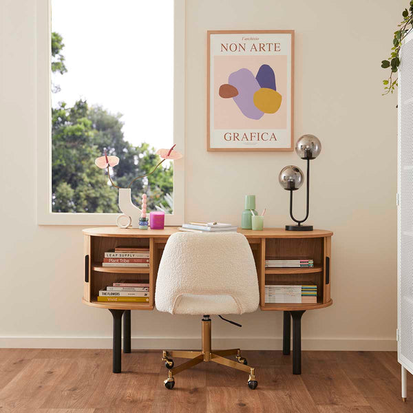 Life Interiors Noir Desk