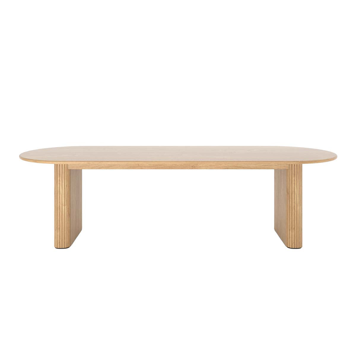 life interiors Noir Oval Dining Table (280cm)