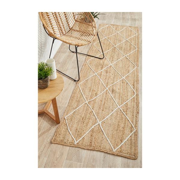 Life Interiors Noosa 222 Runner Rug (Natural)