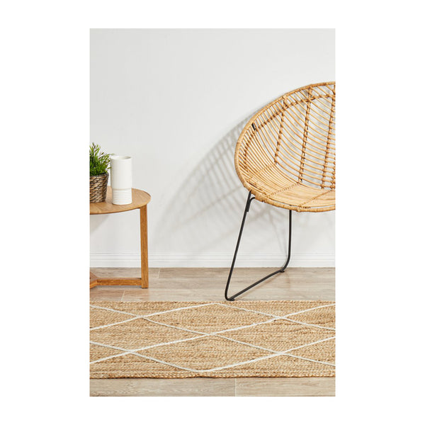 Life Interiors Noosa 222 Runner Rug (Natural)