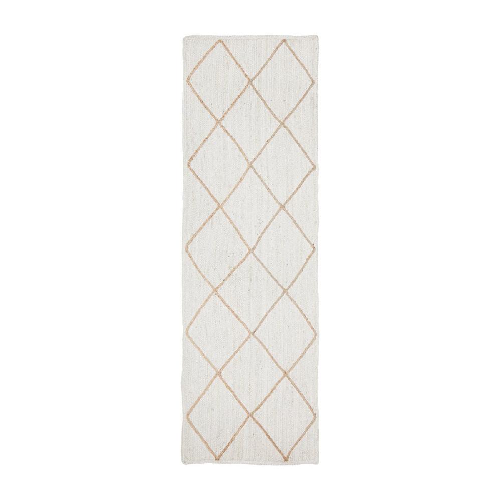 life interiors Noosa 222 Runner Rug (White)