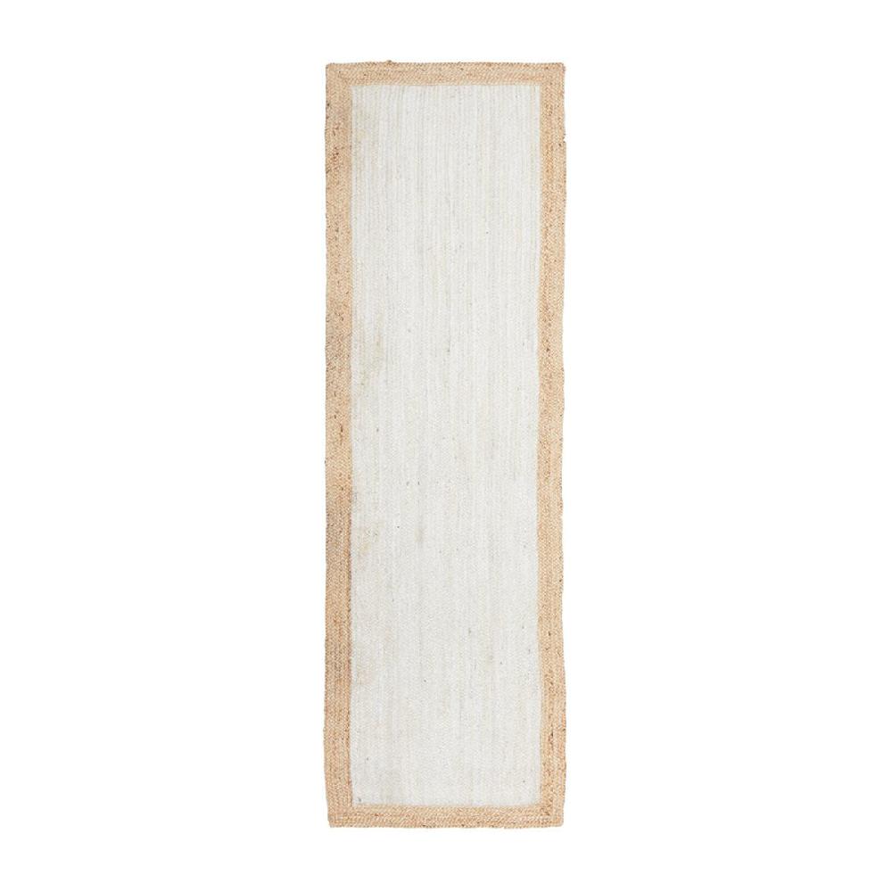 life interiors Noosa 333 Runner Rug (White Natural)