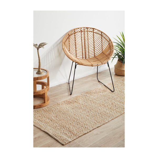 Life Interiors Noosa 444 Runner Rug (Natural)
