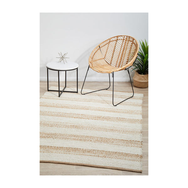 Life Interiors Noosa 555 Rug (Natural White)