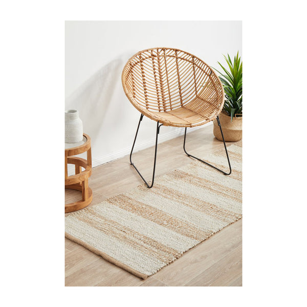 Life Interiors Noosa 555 Runner Rug (Natural White)