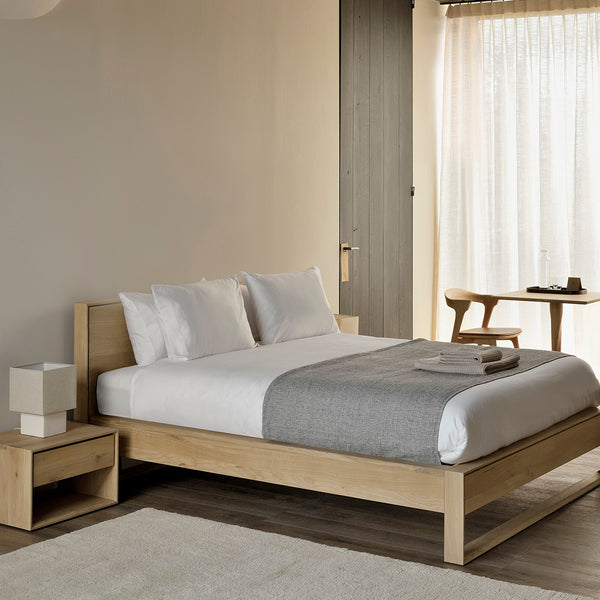 Life Interiors Nordic II King Bed Frame (Oak)